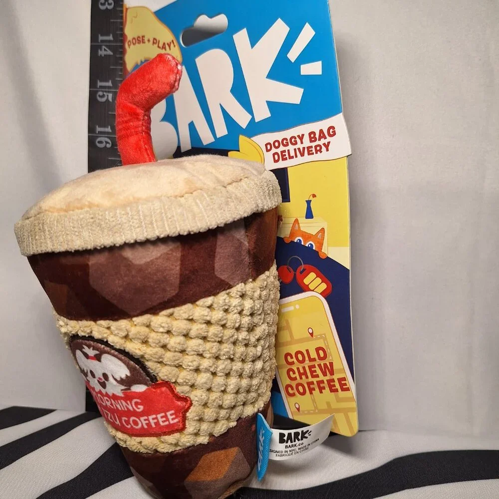 NWT Bark Cold Chew Coffee dog toy - All Dog Sizes